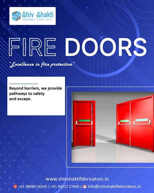 Best Quality fire door manufacture